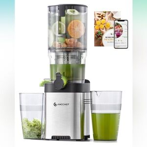 NEW AMZCHEF Cold Press Juicer